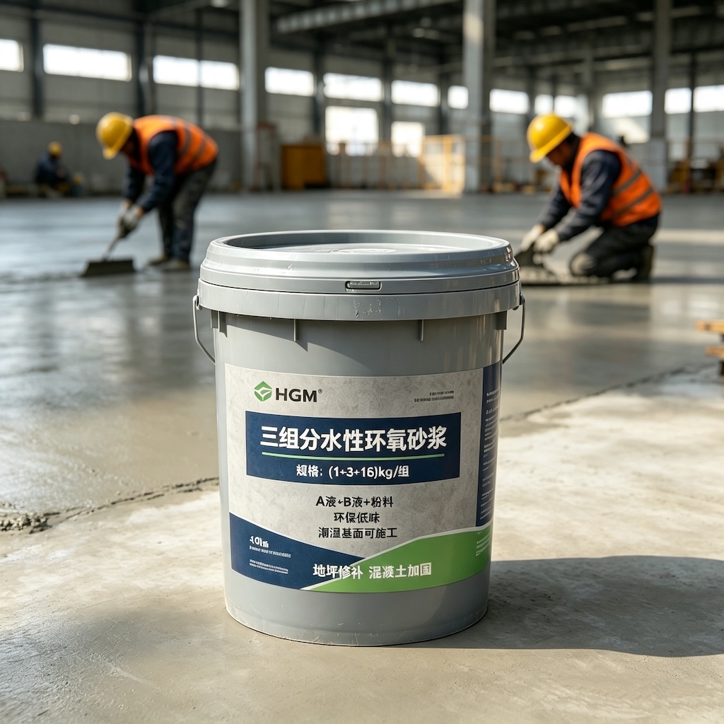 乐平三组份水性环氧砂浆